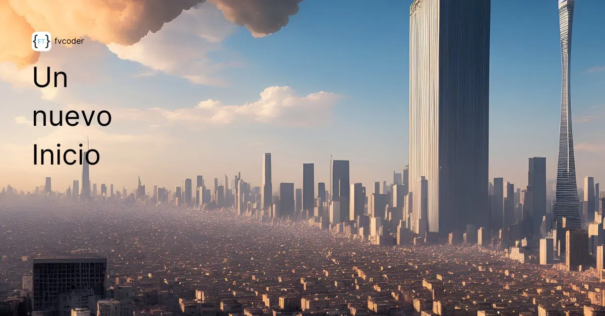 Imagen del articulo Un nuevo inicio | Blog de fvcoder