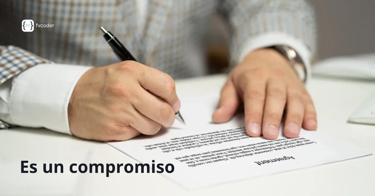 ¿Que significa un compromiso?