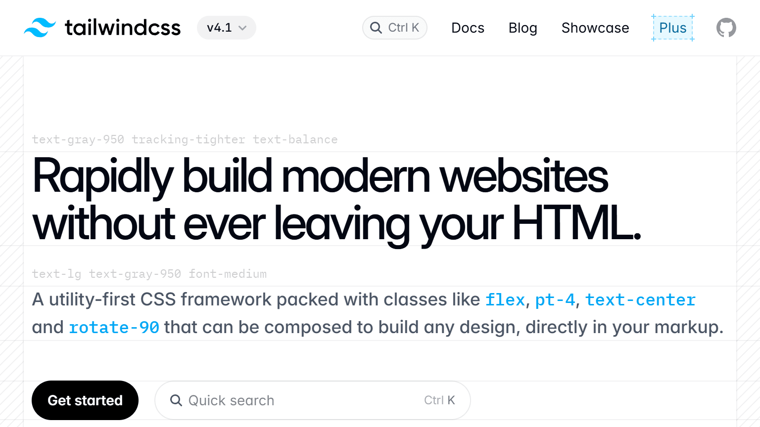 Tailwind css 2025, landing page